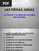 Las Fiestas Judias I La Pascua y Los Panes Sin Levadura