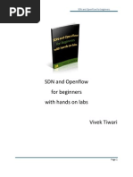 SDN and OpenFlow For Beginners With Hands On Labs