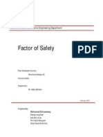 Factor of Saftey Report