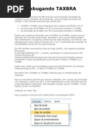 Debugando Taxbra