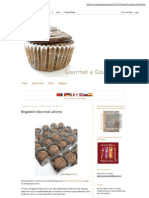 Gourmet e Gourmand - Brigadeiro