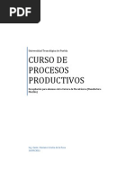 Procesos Productivos Mecatrónica