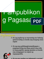 Pampublikong Pagsasalita