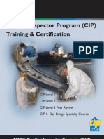 Coating Inspector Program (CIP) Training & Certifi Cation