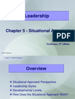 Leadership: Chapter 5 - Situational Approach