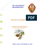 Analisis de Alimentos - Manual