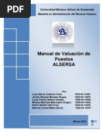 Manual de Valuación de Puestos