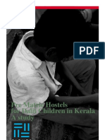 Pre Matric Hostels For Dalit Children in Kerala - A Study