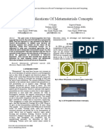 Microwave Applications of Metamaterials Concepts