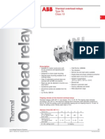 Type TA Class 10: Thermal Overload Relays