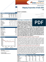 Shipping Corporation of India (SCI) : Steering in Turbulent Times