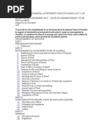 Environmental Investment Fund of Namibia Act 13 of 2001