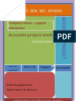 Accounts Project File