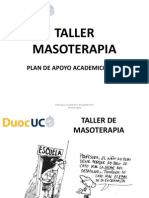 Taller de Masoterapia 1