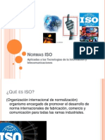 Normas ISO Telecomunicaciones