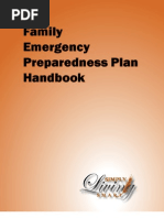 Family Emergency Preparedness Plan Handbook