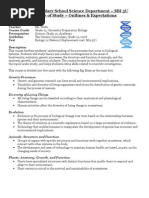 Sbi 3u Course Outline 2013