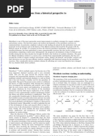 The Metathesis Reactions From A Historical Perspective To