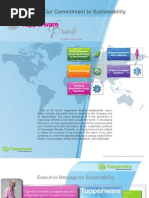 Sustainability 2012 Tupperware Brands