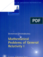 Christodoulou D. - Mathematical - Problems - of