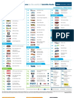 XM Satellite Radio Guide