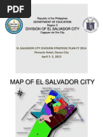 El Salvador Presentation For April 2-5, 2013