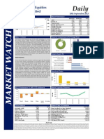 Market Watch Daily 10.09.2013