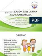 Comunicación Base de Una Relacion Familiar