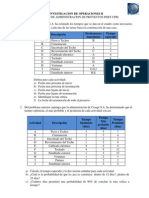 Io2 Ejercicios PERT-CPM