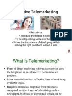 DWCC - Effective - Telemarketing