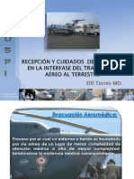 Recepción y Transporte Del Paciente Crítico