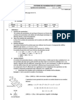 Cours - Technologie SYSTEME DE NUMERATION ET CODES - 2ème Informatique (2011-2012) MR RHIMI Jalel