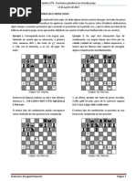 Posiciones Ganadoras en El Medio Juego. Ajedrez.