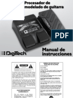 Digitech RP90 Manual Spanish