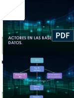 Actores en Las Bases de Datos