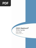 2305 Stabilock: TETRA Test Set