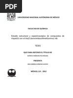 Estudio Estructural y Espectroscópico de Compuestos de Níquel (Ii) Con El Tris (2 - (Bencimidazolilmetil) Amina) NTB PDF