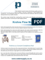 Ultra Sonic Flow Meters