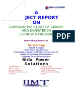 A Project Report ON: Birla Power