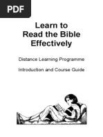 LT R Be Introduction and Course Guide