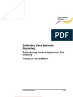 Switching Core Network Signalling: Radio Access Network Application Part (Ranap)