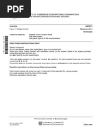 University of Cambridge International Examinations International General Certificate of Secondary Education