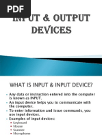 Input & Output Devices