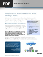 Windows Small Business Server 2011 Essentials