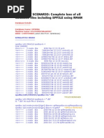 RECOVERY SCENARIO: Complete Loss of All Database Files Including SPFILE Using RMAN