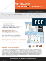 SQL Diagnostic Manager Datasheet