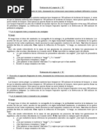 Evaluación de Lengua 1º B Noche Cohesión