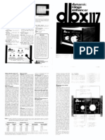 DBX 117 Cut Sheet