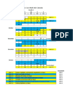 Grade 6 2013-2014 Math Calendar