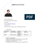 Curriculum Vitae: 2. Skills and Abilities